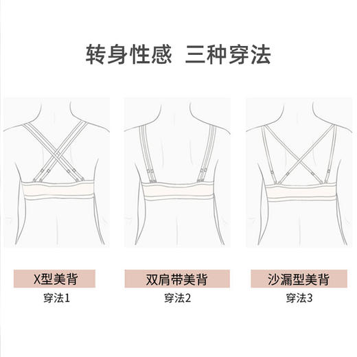 雅黛俪内衣女聚拢小胸红色内衣蕾丝性感美背内衣聚拢收副乳防下垂 商品图2