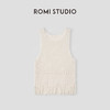 ROMI STUDIO“东方美学”100%棉优雅透气流苏镂空针织上衣24SSM465 商品缩略图7