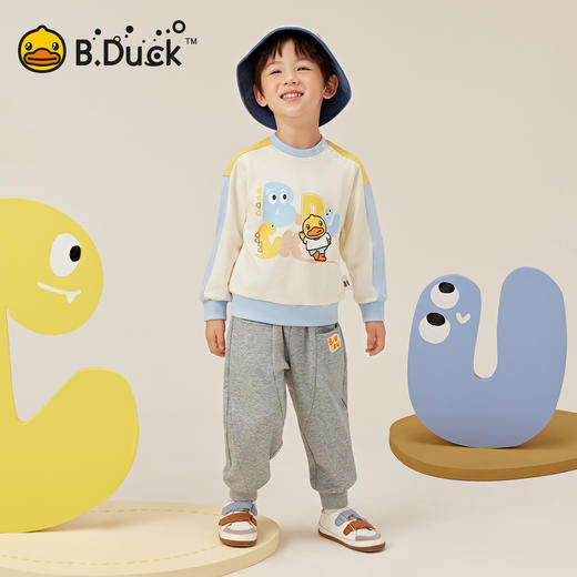 B.Duck小黄鸭童装春秋针织裤90-130 BF3563003 商品图3