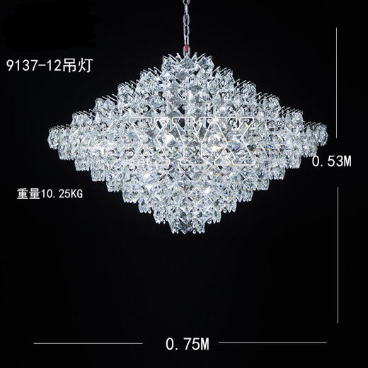 9137-12吊灯（运费自理） 商品图0