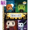 【中商原版】小金书 大眼仔系列 环球怪物Little Golden Book Funko Pop Universal Monsters 英文原版 卡通动画 精装亲子读物 商品缩略图0