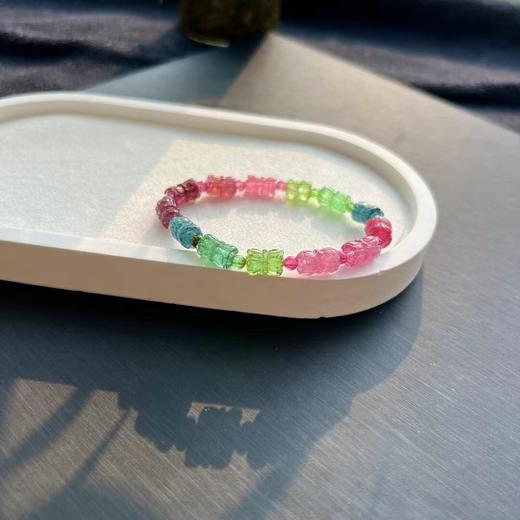 13.28g 7.5mm 雕刻碧玺手链 商品图7