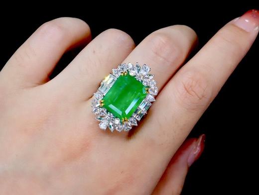 10.85ct 祖母绿戒指 商品图4