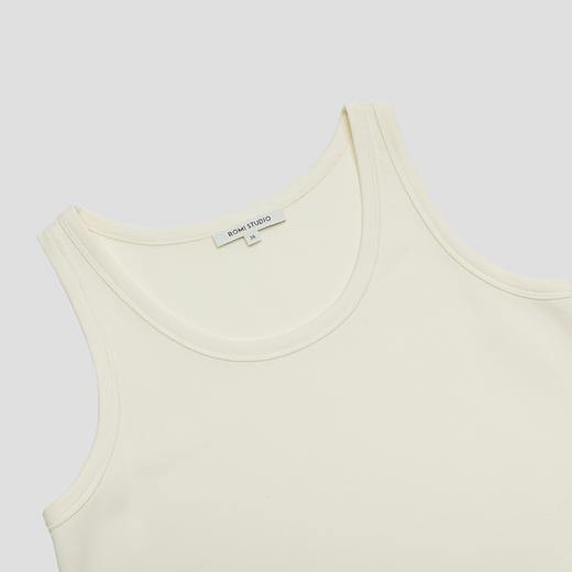 ROMI STUDIO"仲夏拍档”柔软透气洗水棉双口袋背心连衣裙 D3502 商品图2