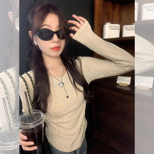 <曾小咸推荐>微信粉丝秒杀专场 仅此今天 活动结束下架【衣橱刚需】2个版本T恤 长袖日常99.99 立减60 秒杀39.99！！短袖日常99.99 立减70 秒杀29.99！！ 商品图3