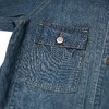 ROMI STUDIO“美式复古”牛仔棉酵石磨漂洗炒盐多口袋衬衣431W5002 商品缩略图2
