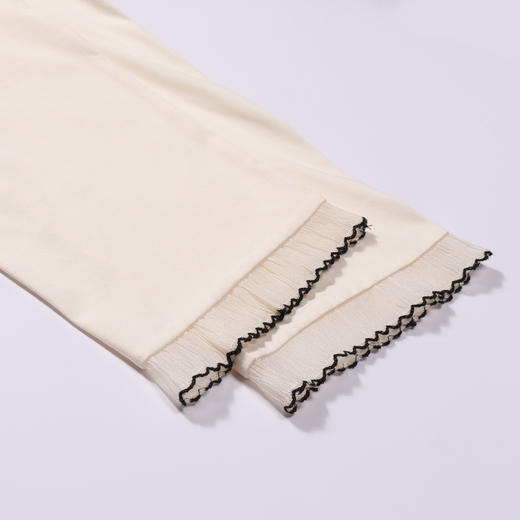 都市丽人睡衣好睡好眠长袖家居服单面无尘棉薄女士棉质套装LHT1L1 商品图7