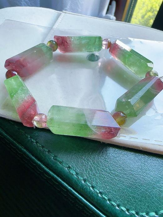 38.93g 原石碧玺手链 商品图2