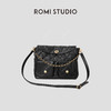 ROMI STUDIO “24P Hobo” 进口油蜡胎小牛皮单绣花斜跨包24SSB071 商品缩略图0