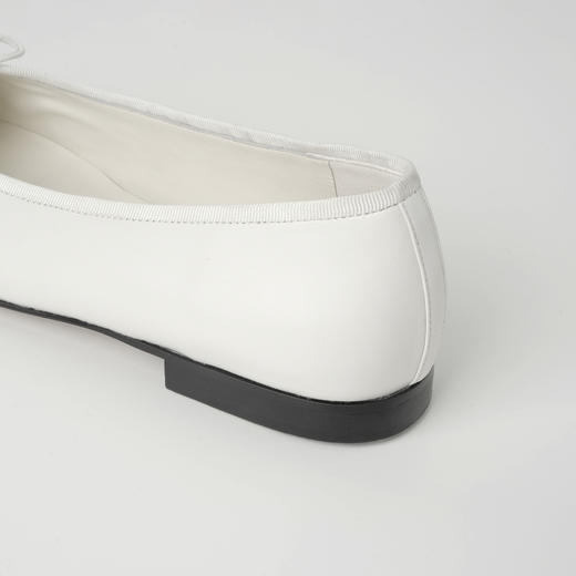 ROMI STUDIO“香榭丽舍”全羊皮低跟拼色圆头蝴蝶结芭蕾鞋 24SSS139 商品图3