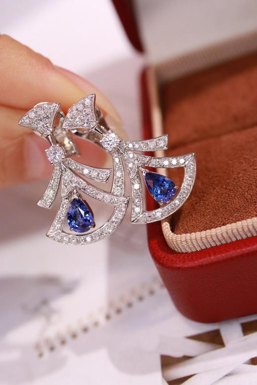 1.0ct 蓝宝石耳拍 商品图5