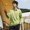 【无缝工艺】柒牌磨毛长袖polo衫男2024秋冬新款时尚休闲翻领T恤127T70640 商品缩略图1