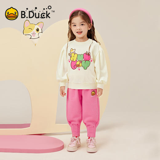 B.Duck小黄鸭童装春秋休闲裤90-130 FF3557070 商品图4