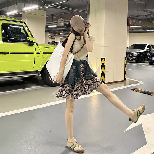 ROMI STUDIO经典口碑无限回购 纯色简约百搭圆领短袖透气t恤T3365 商品图1