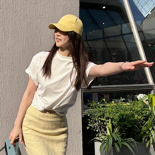 ROMI STUDIO“一秒入夏”夏日必备 百搭纯色字母ins棒球帽S3687透气 商品图1