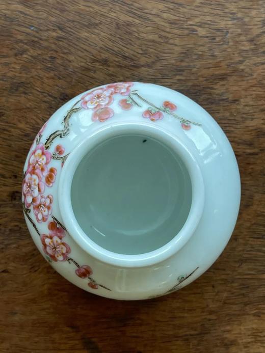 瓷胎珐琅彩梅花纹水盂，顺丰包邮 商品图14
