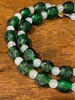 团寿纹翠绿琉璃三面珠項链，顺丰包邮 商品缩略图11