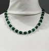 团寿纹翠绿琉璃三面珠項链，顺丰包邮 商品缩略图4