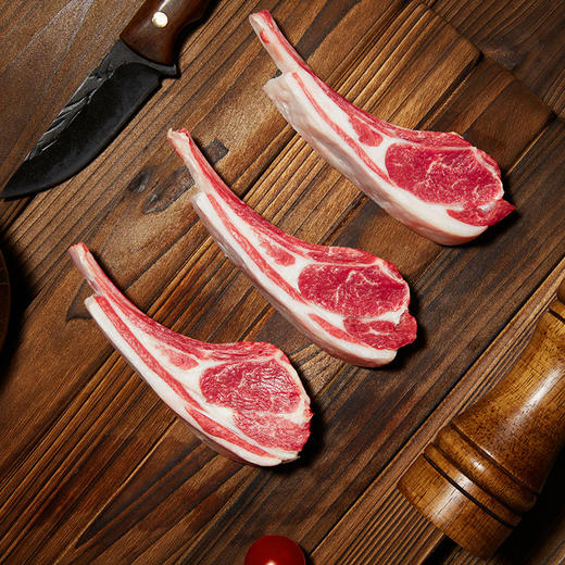 宁鑫|盐池滩羊法式羊排 战斧羊排 2斤装10片左右 商品图1