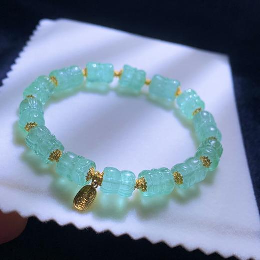 19.6g 雕刻碧玺手链 商品图1