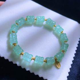 19.6g 雕刻碧玺手链