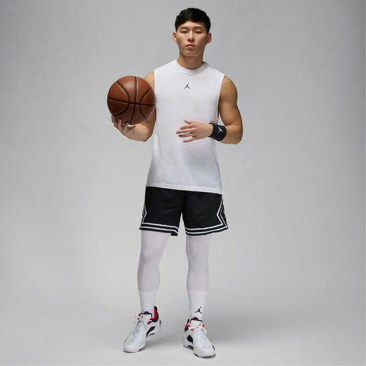 Nike/耐克JORDAN DRI-FIT男子速干无袖运动上衣夏季跑步背心FN5857-100 商品图4