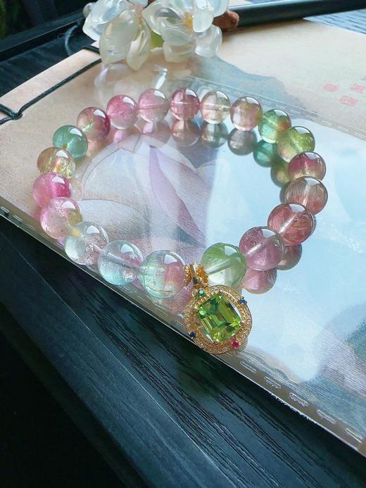 30.9g 9.8mm 碧玺手链 商品图3