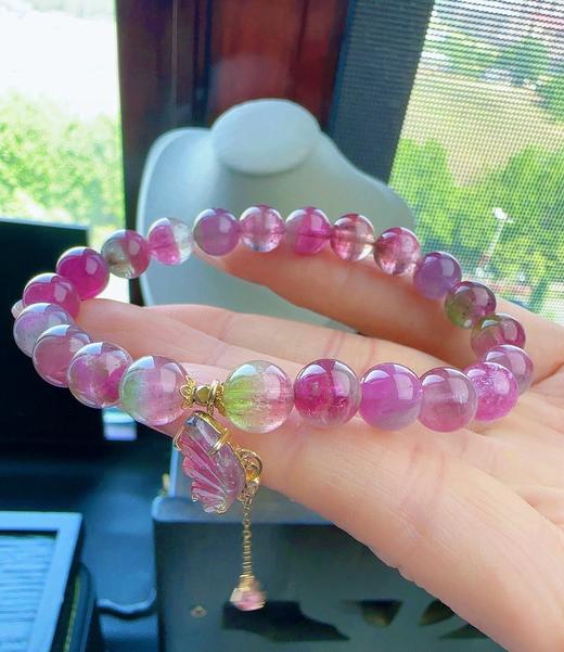 19.62g 8mm 碧玺手链 商品图6