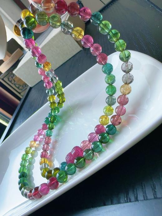 36.4g 6.1mm 碧玺手链 商品图5