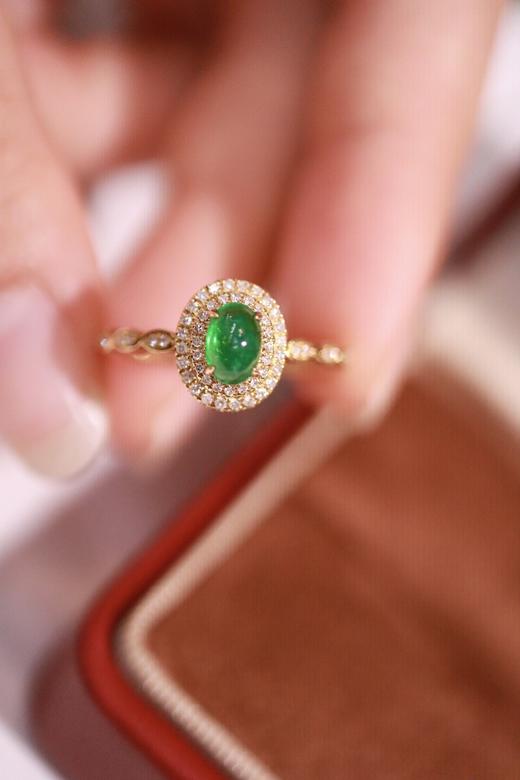 0.56ct 祖母绿戒指 商品图6