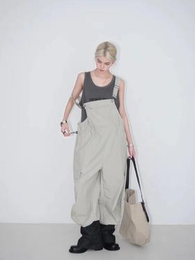 幕茄背带裤06045596