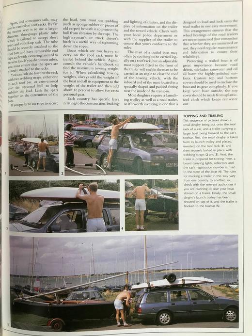 帆船运动全书 200余幅彩色插图 精装大16开 商品图12