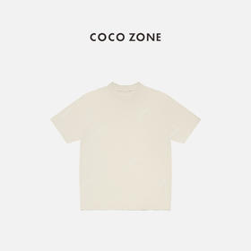 COCO ZONE 简约圆领休闲短袖T恤基础款百搭上衣CC2C1553