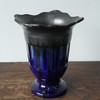 比利时1970-80s蓝黑釉陶瓷花瓶C0051 商品缩略图5