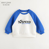 马克珍妮男童机能赛车插肩袖运动卫衣儿童潮酷上衣秋装新款240996 商品缩略图2