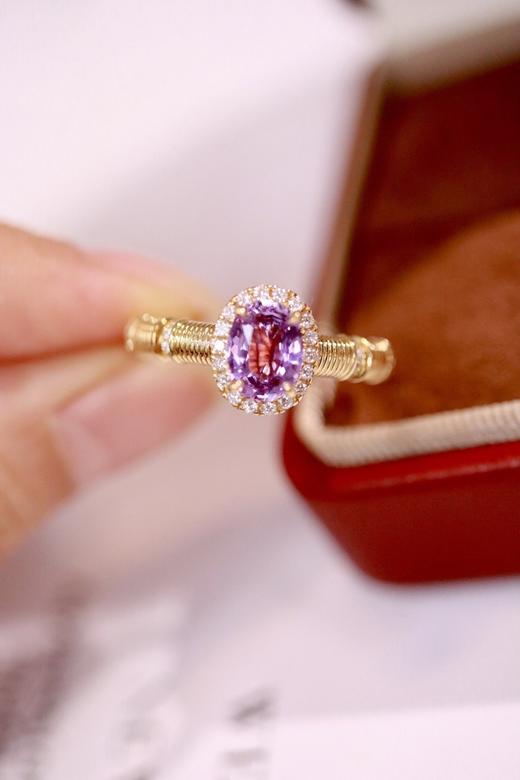 1.08ct 蓝宝石戒指 商品图4