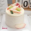 【桃桃乌龙】4寸乌龙茶奶油-水果夹心蛋糕 商品缩略图0