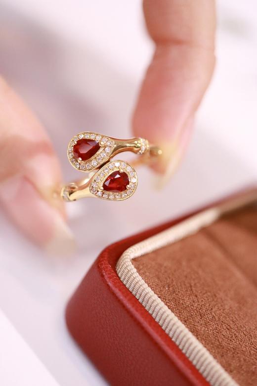 0.56ct 红宝石戒指 商品图0