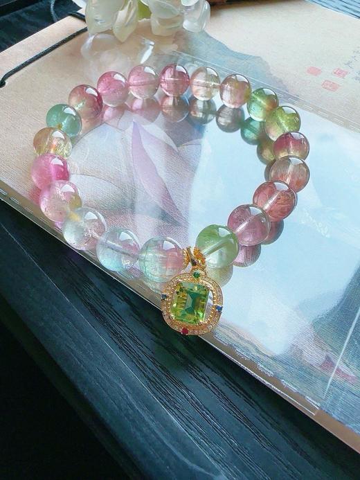 30.9g 9.8mm 碧玺手链 商品图2