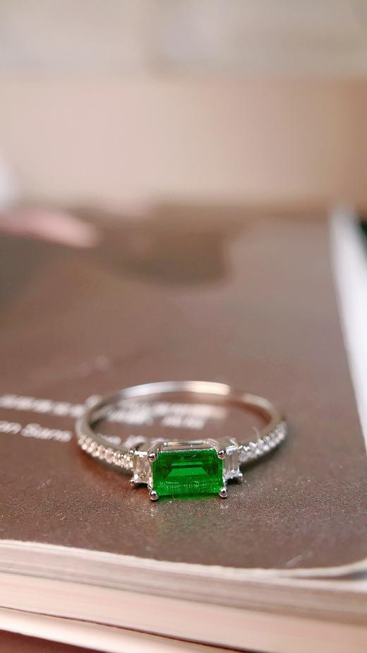 0.32ct 祖母绿戒指 商品图2