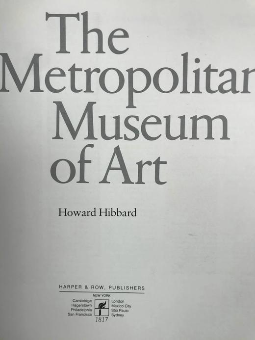 大都会博物馆艺术图集（1980） 608幅彩色442幅黑白插图 精装16开 商品图3