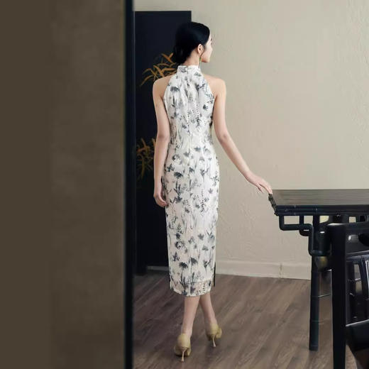 新款改良旗袍，中国风年轻款气质夏季简约小个子YM3209 商品图1