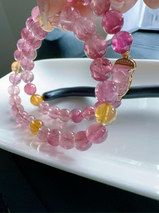 34.9g 7.7mm 碧玺手链 商品图2