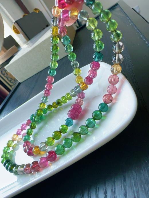 36.4g 6.1mm 碧玺手链 商品图2