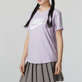 【小码特惠】Nike/耐克女子印花T恤夏新款休闲轻便柔软纯棉短袖上衣DX7907-545