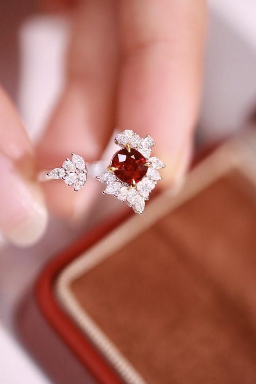 1.0ct 红宝石戒指 商品图2