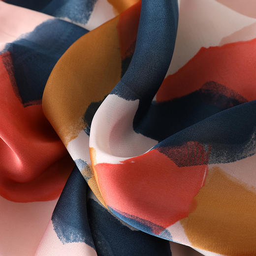 潮流小方巾丝巾 梦幻点点2024夏季新款时尚领巾包包丝巾发带女性防晒丝巾 58*58cm 商品图5