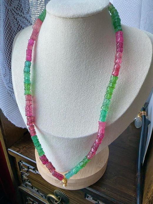 19.3g 雕刻碧玺手链 商品图5