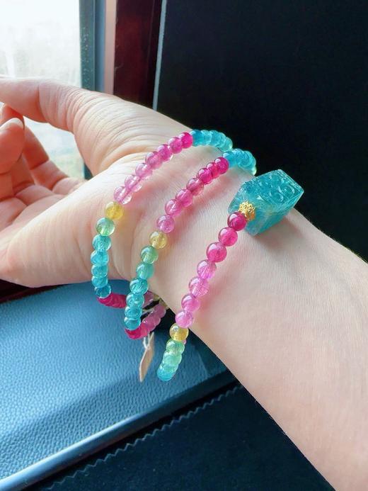 23g 4.7mm 碧玺手链 商品图7