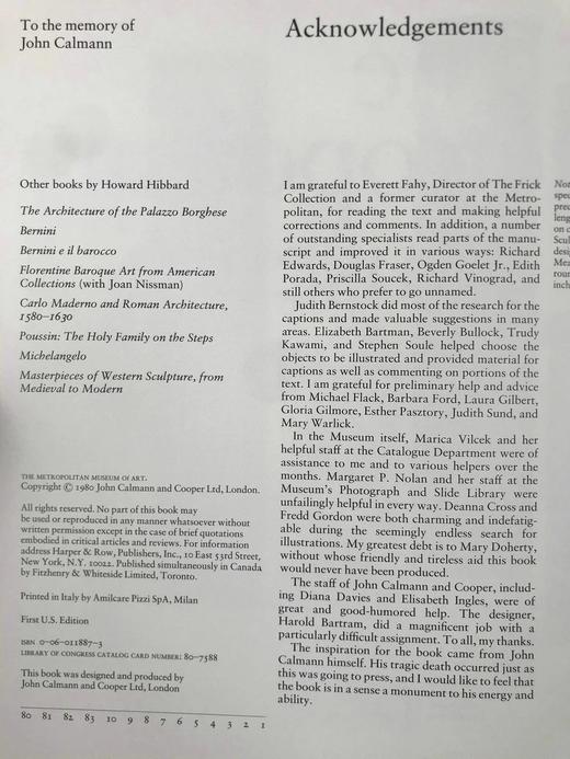 大都会博物馆艺术图集（1980） 608幅彩色442幅黑白插图 精装16开 商品图4